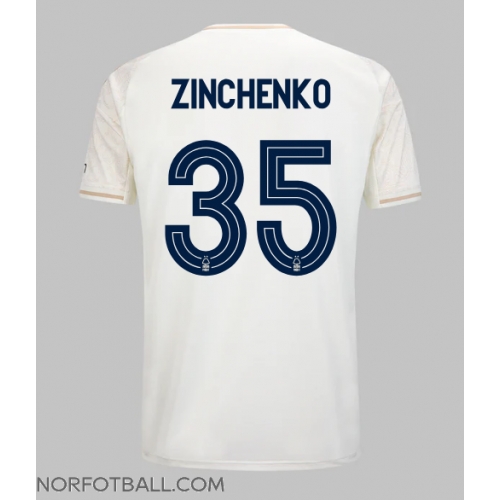 Billige Fotballdrakt Nottingham Forest Oleksandr Zinchenko #35 Replika Bortedrakt 2025-26 Kortermet Billige Fotballdrakt Nottingham Forest Oleksandr Zinchenko #35 Replika Bortedrakt 2025-26 Kortermet